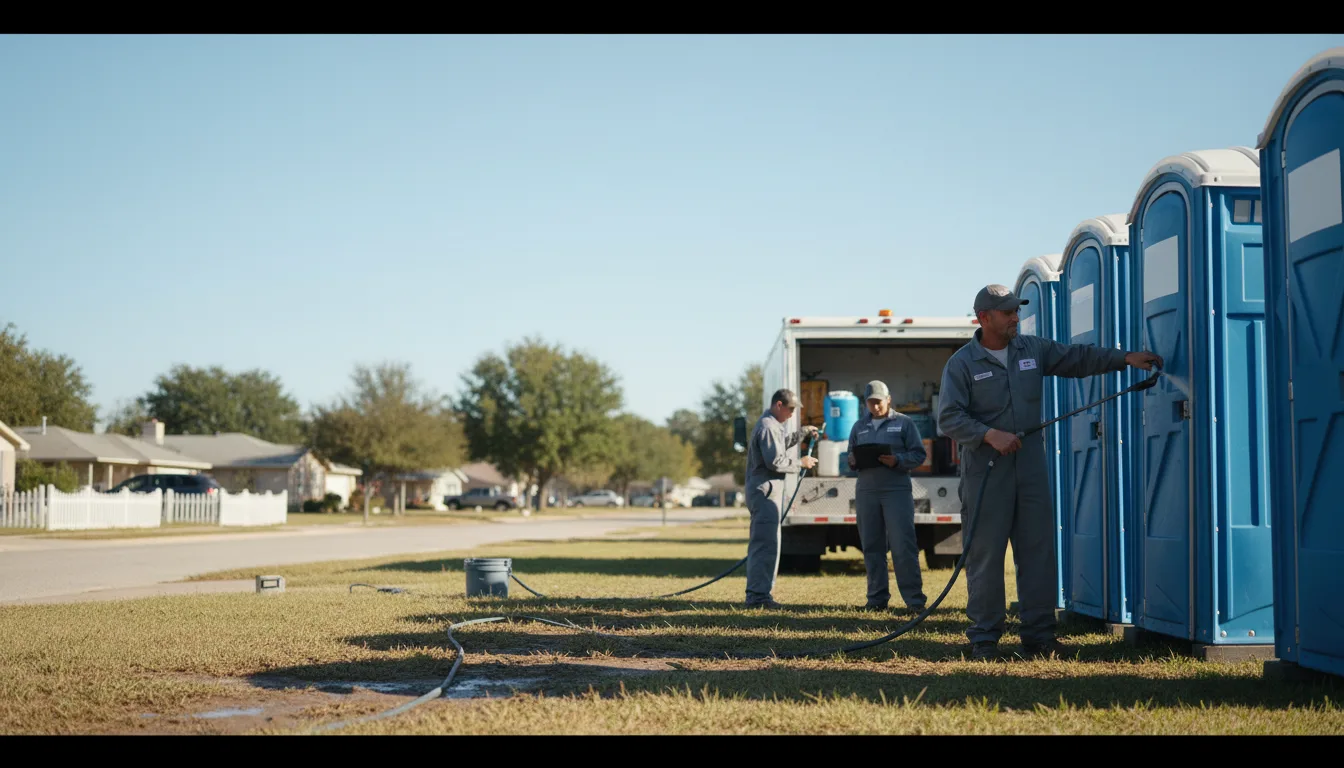 Long-Term Portable Toilet Rental in Sunman, IN near me
